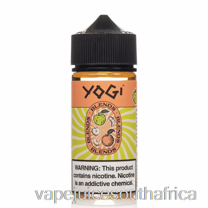 Vape Juice South Africa Apple Peach Ice - Yogi Blends - 100Ml 0Mg